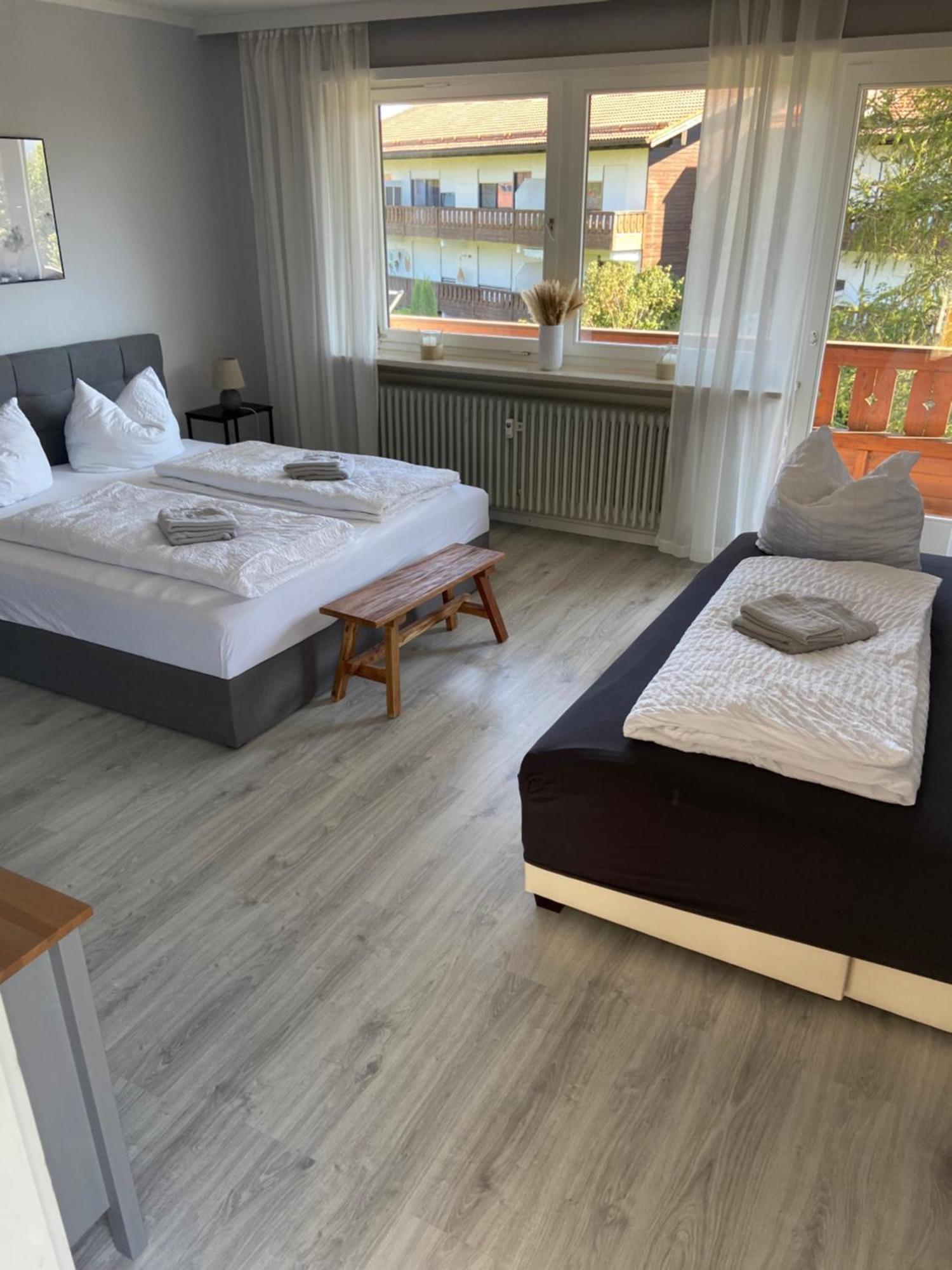 4-Bett-Appartement Am Golfplatz Grassau  Dış mekan fotoğraf